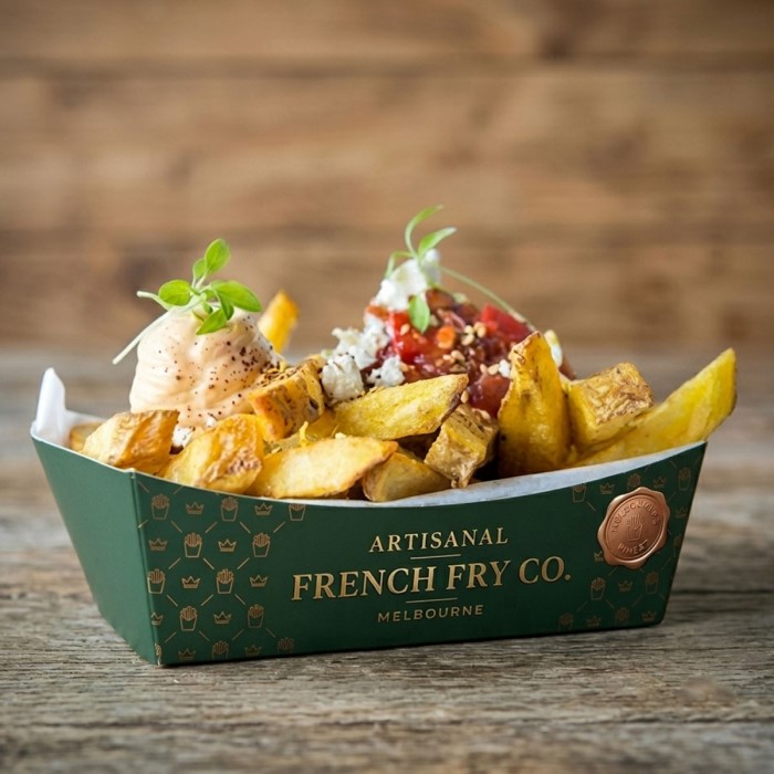 custom cardboard food trays